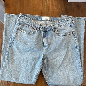 Abercrombie & Fitch Sky Blue Straight Jeans